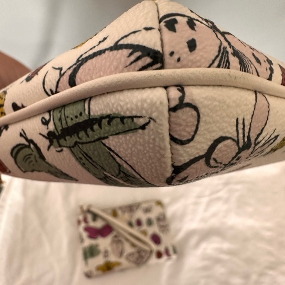 Coach CT258 Mini Rowan File Bag/Matching Wristlet with Creature Print - Picture 9 of 12